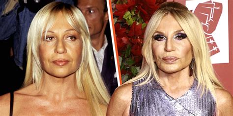 donatella versace buckle dress|donatella versace then and now.